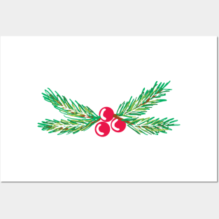 Christmas decor Posters and Art